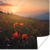 MuchoWow® Poster Blumenfeld - Gras - Pflanzen - Produktbild-Vorschau 1