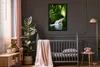 MuchoWow® Gerahmtes Poster Wasserfall - Natur - Grün 60x90 Produktbild-Vorschau 3