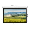 Kiano Electric 100 Zoll Beamer-Leinwand 16:9 Fiberglass, Produktbild-Vorschau 2