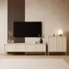 A modern living room setup with a TV stand and a side cabinet. Produktbild-Vorschau