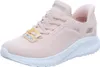 A pink Skechers Slip-Ins shoe is shown from a side angle against a white background. Voir les images du produit