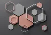 Selbstklebende Folie Fototapete - Hexagon Plan 147x105 cm Produktbild-Vorschau 5
