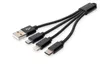 DIGITUS DB-300160-002-S DIGITUS 3-in-1 Kabel USB-A + Náhled obrázku produktu 1