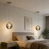 ZMH Pendelleuchte Glas Hängelampe 1 Flammig Esstischlampe Produktbild-Vorschau 8