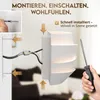charlique® Wandleuchte innen, weiss, Design Wandlampe Wave Produktbild-Vorschau 5