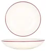 Talerz głęboki Bonna - Linea Burgundy - Porcelana - 23 cm Podgląd zdjęcia produktu 1