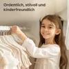 Praknu Kinderkleiderbügel Holz - 10 stück - Natur  Produktbild-Vorschau 6