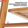 Bambusový držák na ručníky Minnesota Skládací držák na Náhled obrázku produktu 3