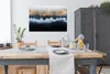 MuchoWow® Poster Abstrakt - Gold - Luxus - Blau 120x80 cm - Produktbild-Vorschau 3