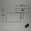 Briloner TIB Lot de 2 spots LED muraux, orientables, sans Voir les images du produit 5