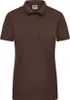 James & Nicholson Damenpoloshirt Workwear, Gr. 3XL,braun Produktbild-Vorschau 1