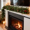 Künstliche Weihnachtsgirlande 270 cm mit Tannenzapfen und Produktbild-Vorschau 2