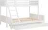 Homestyle4u dětská postel patrová postel 90x200 a 140x200 s Náhled obrázku produktu 13