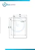 BuyLando 180x90cm Französischer Balkon, Pariser Fenster, Produktbild-Vorschau 2