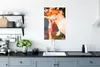 MuchoWow® Poster Ein weißer Kakadu mit einem farbigen Kamm Produktbild-Vorschau 3