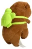 Grande peluche a forma di capibara, peluche con zaino, Anteprima dell’immagine prodotto 4