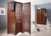 MASSIVMOEBEL24Trennwand Akazie 141x3x175 nougat lackiert Produktbild-Vorschau 6