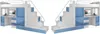 Etagenbett Hochbett Blau Kinderzimmer Betten Hochbetten Produktbild-Vorschau 2
