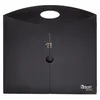 A black wooden cabinet with a handle and a latch. Náhľad obrázku produktu