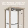 VR-woonideeën: Vitrinekast in Sonoma eikenhout (176x37x33 Productafbeelding-voorbeeld 13