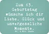 Mr. & Mrs. Panda magnet Spruch 63. Geburtstag Liebe Glück Produktbild-Vorschau 1