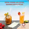 Pailles en verre Bremermann, 6 pièces, longueur 25 cm, avec Voir les images du produit 2