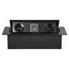 Výklopný blok zapuštěný ORNO OR-GM-9034/B, 2x 230V, 1x Náhled obrázku produktu 3
