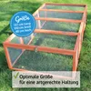 zooprinz Auslaufgehege Rabbit Run | Braun | 100x48x181cm Produktbild-Vorschau 6