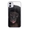 MuchoWow® Handyhülle Schutzhülle Hülle für iPhone 11 Affe - Produktbild-Vorschau 1