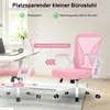 Bürostuhl ergonomisch mit Mesh-Rückenlehne, 90° klappbare Produktbild-Vorschau 8