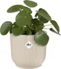 elho® Vibes Übertopf Fold Leinenweiß Ø 14 cm - Kunststoff Produktbild-Vorschau 4
