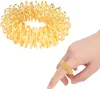 Noppen-Fingerringe zur Stresslinderung, Fingermassage und Produktbild-Vorschau 5