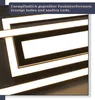 ZMH LED Deckenleuchte Schwarz Dimmbar mit Fernbedienung Produktbild-Vorschau 7