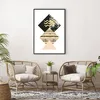 Gerahmtes Poster - Schwarzer Rahmen - Abstraktion Diamant Produktbild-Vorschau 6