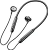 A pair of black wireless earbuds with a neckband, shown against a white background. Anteprima dell’immagine prodotto