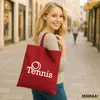 Huuraa Jutebeutel Tennis Ball 10 Liter Classic Red Produktbild-Vorschau 2
