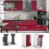 Küchenunterschrank Vicco Fame-Line Bordeaux Hochglanz 40 cm Produktbild-Vorschau 4