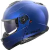 LS2 FF908 Casco integrale ribaltabile Strobe II, blu opaco, Anteprima dell’immagine prodotto 1