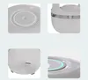 A collage of four close-up images of a white humidifier, showing different angles and details. Náhled obrázku produktu
