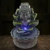 Buddha Waterscape Dekorace Stolní fontána s LED pro Náhled obrázku produktu 2