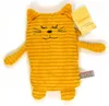 Wärmetier Katze, gelb, 17 x 26 cm, Füllung herausnehmbar Produktbild-Vorschau 1