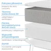 Diagram of a mattress topper with labeled layers. Produktbild-Vorschau