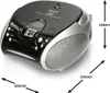 Lenco SCD-24 Black/Silver - Tragbares FM-Radio mit Produktbild-Vorschau 2