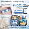 Aufblasbare Wasserhängematte 2er Set Pink & Blau, Produktbild-Vorschau 2