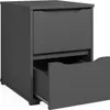 Nachttisch Vicco Ruben Anthrazit 40.2 x 53.6 cm, Model Produktbild-Vorschau 6
