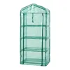 Skleník "Chaam" so 4 policami 158x69x49cm Zelený Náhľad obrázku produktu 4