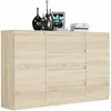 Komoda 160 cm zásuvky dveře skříňka FRAMIRE R-160-S4 sonoma Náhled obrázku produktu 3
