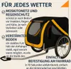 Purlov Hundeanhänger für Fahrrad bis 40 kg mit 75 × 52 × 65 Produktbild-Vorschau 12