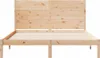 vidaXL Letto in legno massiccio extra lungo senza materasso Anteprima dell’immagine prodotto 4