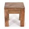 STOLÍK SQUARE 30 | masívne drevo 30x30cm (VxŠ) bočný stolík Náhľad obrázku produktu 2